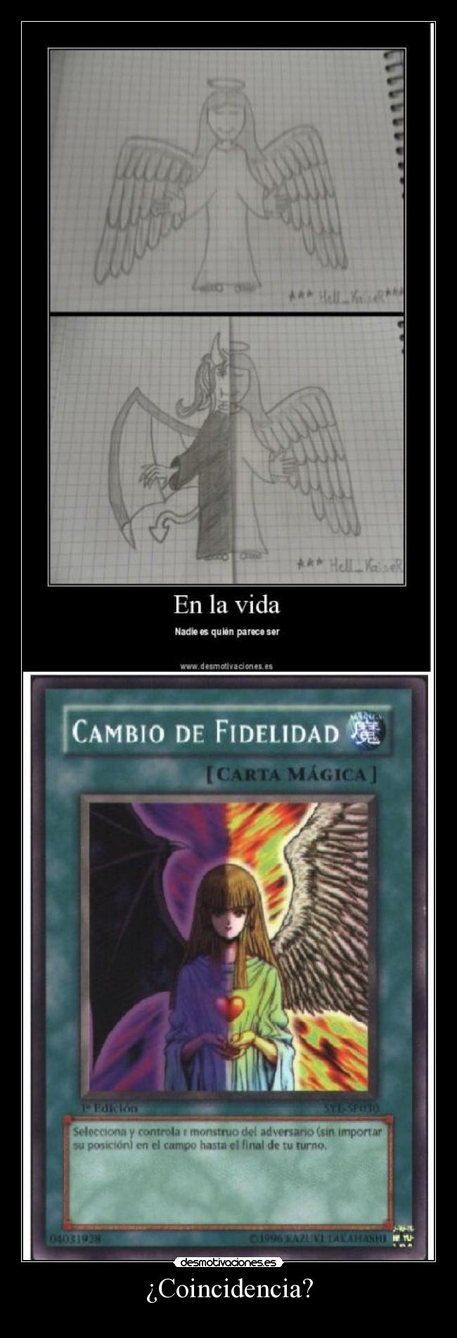 ¿Coincidencia? -