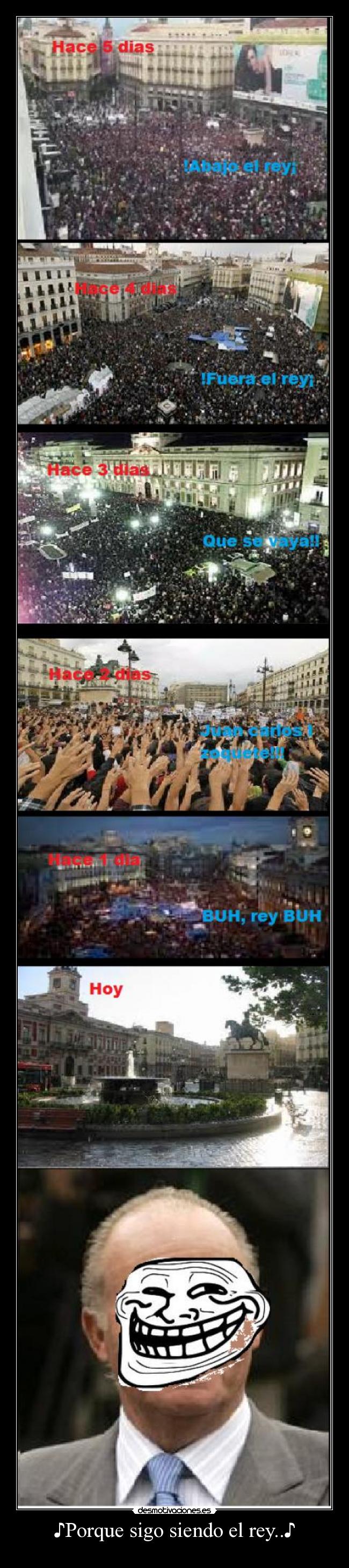 carteles feel like king desmotivaciones