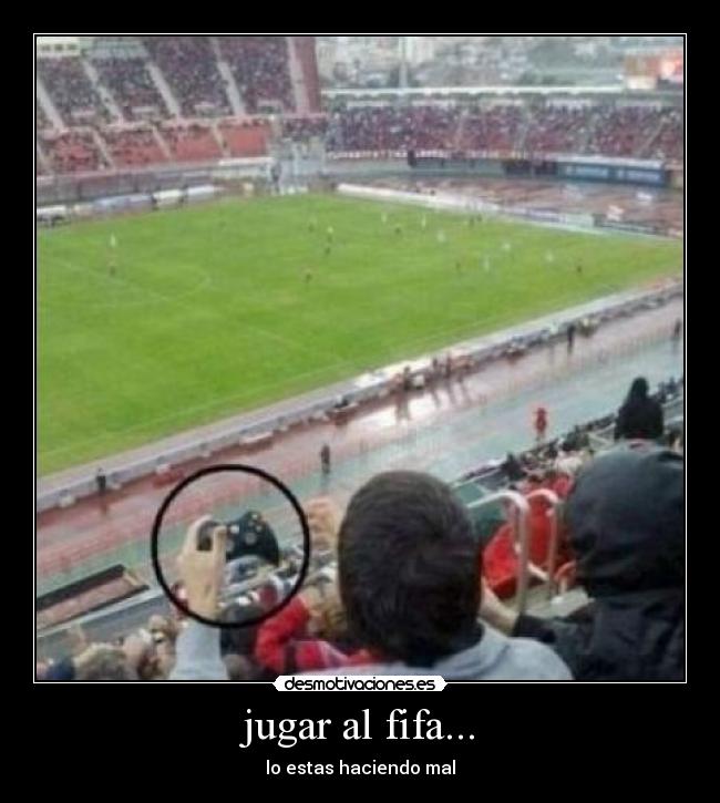 jugar al fifa... -