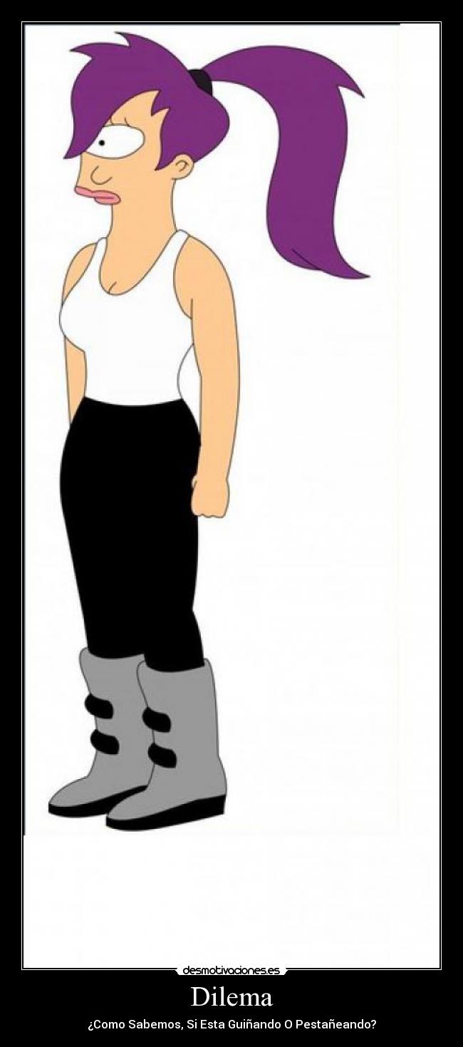 Dilema - ¿Como Sabemos, Si Esta Guiñando O Pestañeando?