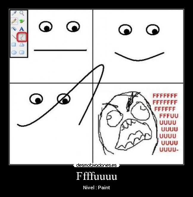 Ffffuuuu - Nivel : Paint