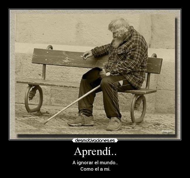 Aprendí.. -