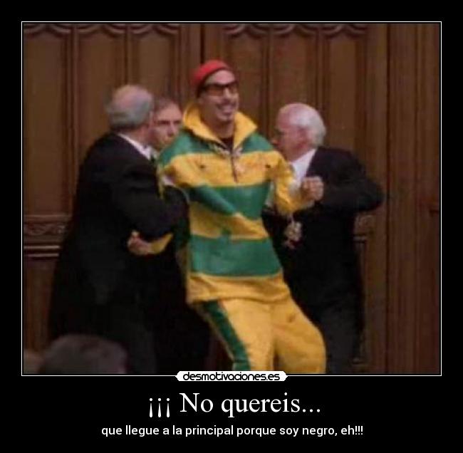 carteles ali principal llegar racismo dificil pelicula risa humor comico jajaja original desmotivaciones