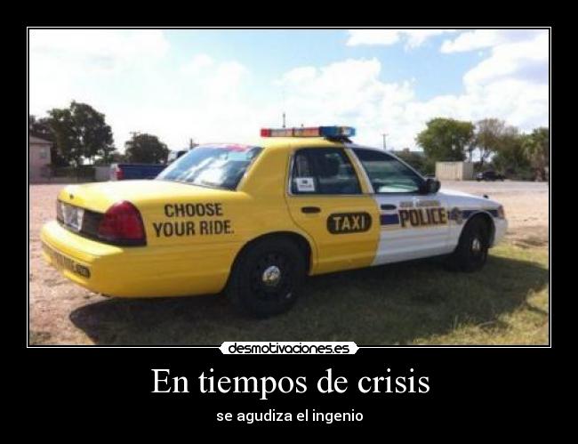 En tiempos de crisis -