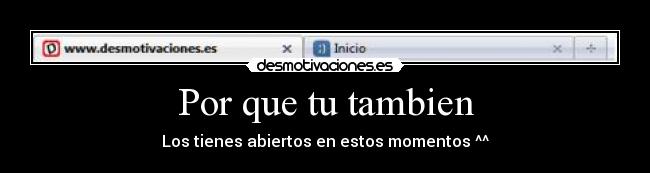 Por que tu tambien - 