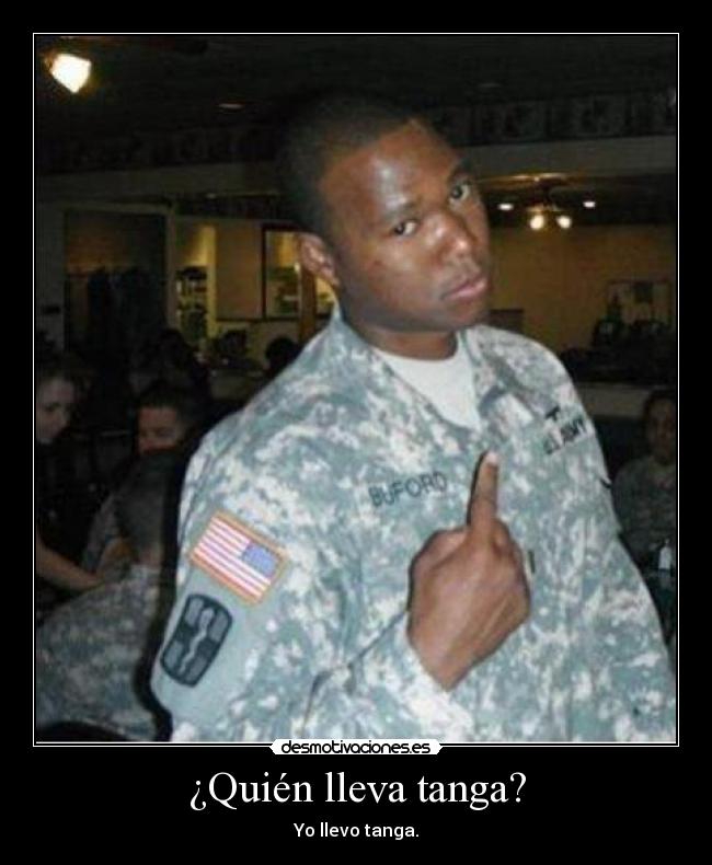 ¿Quién lleva tanga? -
