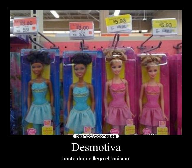 Desmotiva - hasta donde llega el racismo.