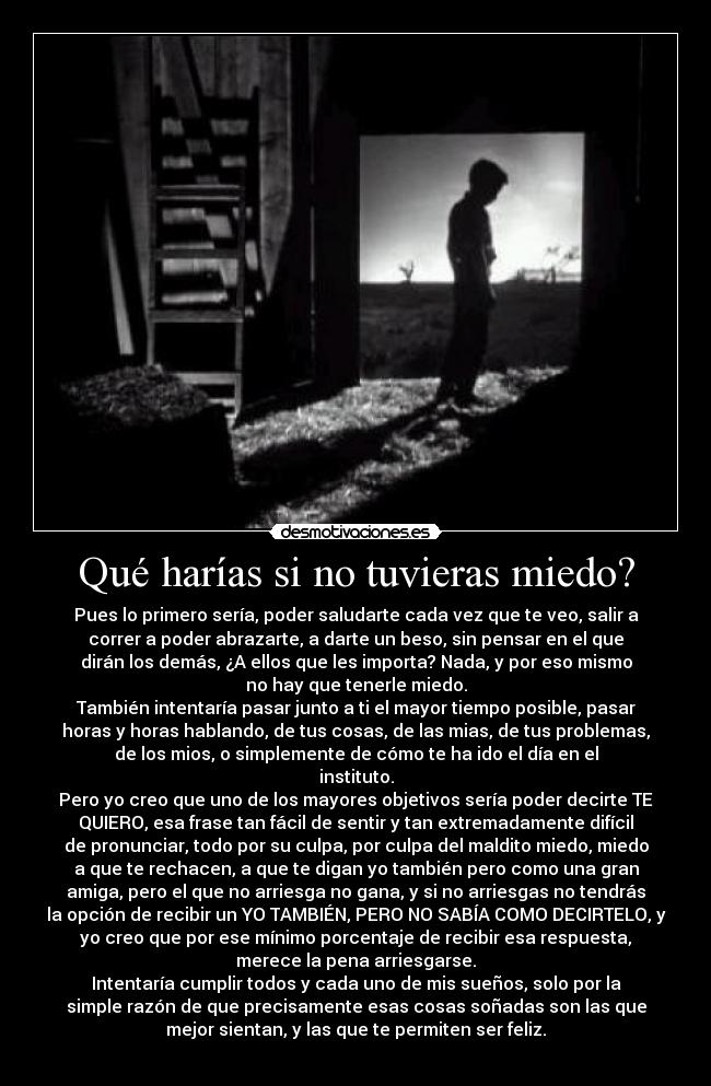 carteles miedo miedo desmotivaciones