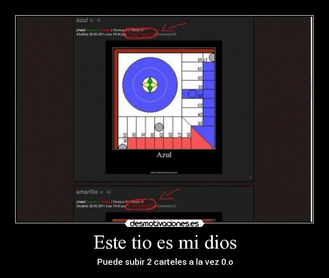 Este tio es mi dios -