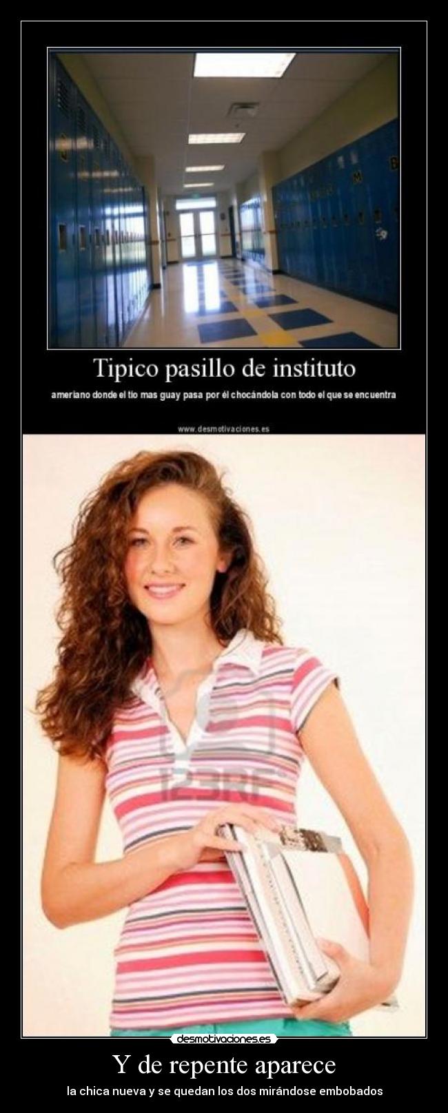 Y de repente aparece - 