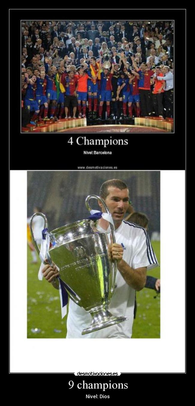 9 champions - 