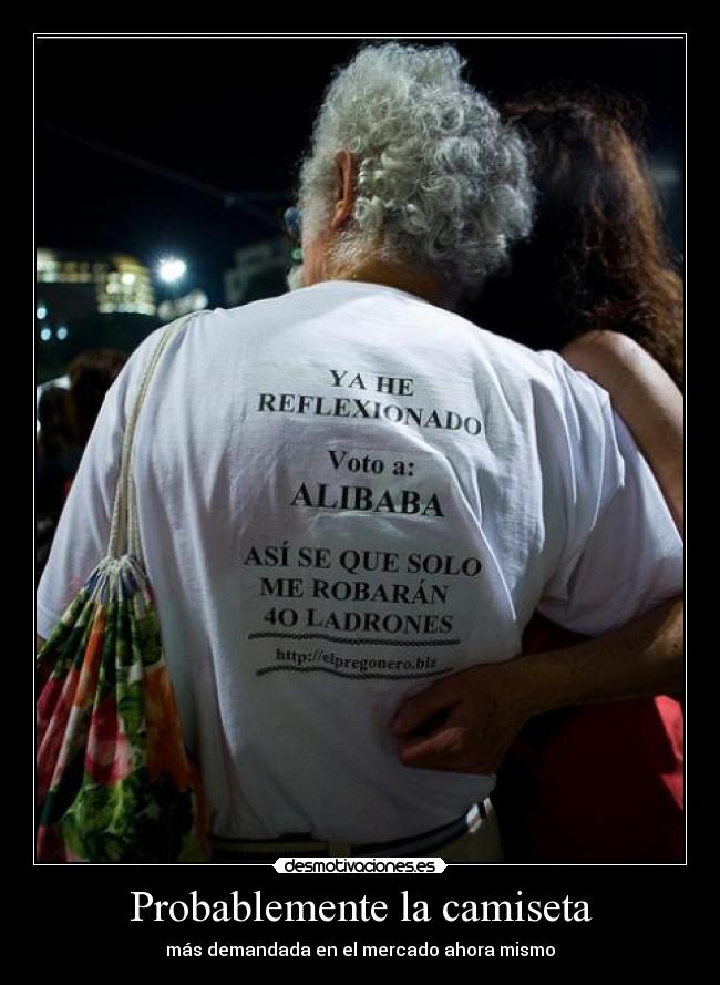 Probablemente la camiseta - 