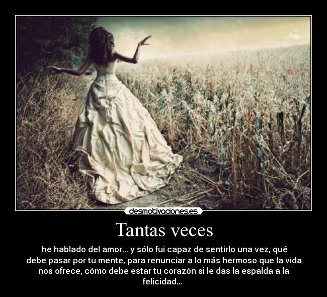 Tantas veces - 