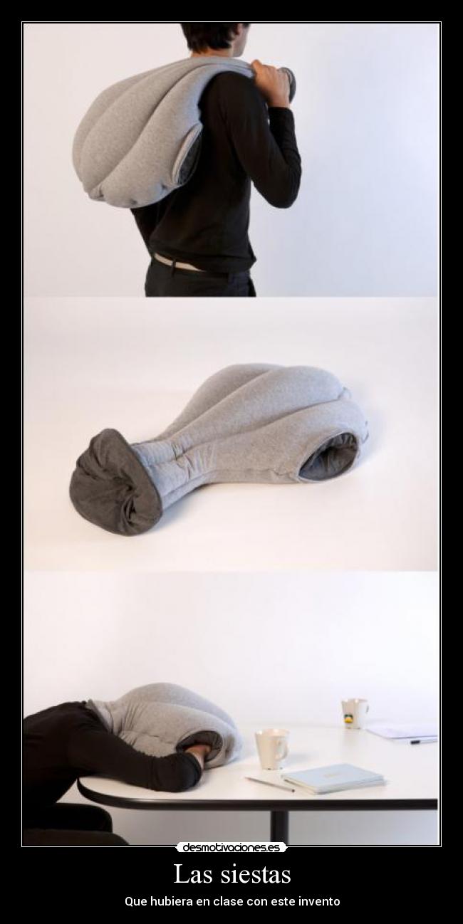 Las siestas - Que hubiera en clase con este invento