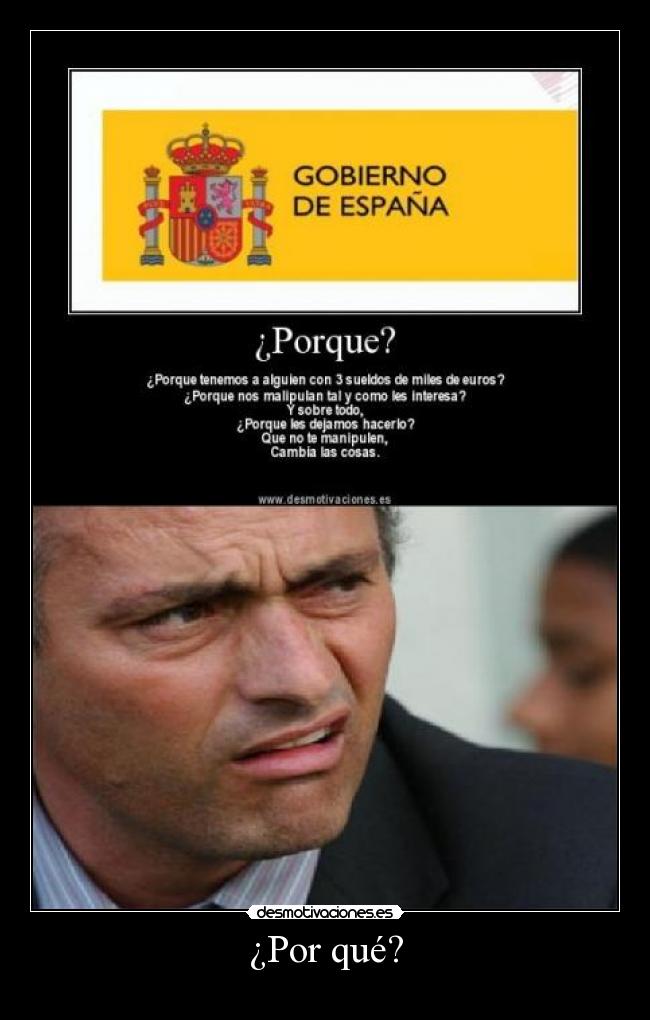 ¿Por qué? -