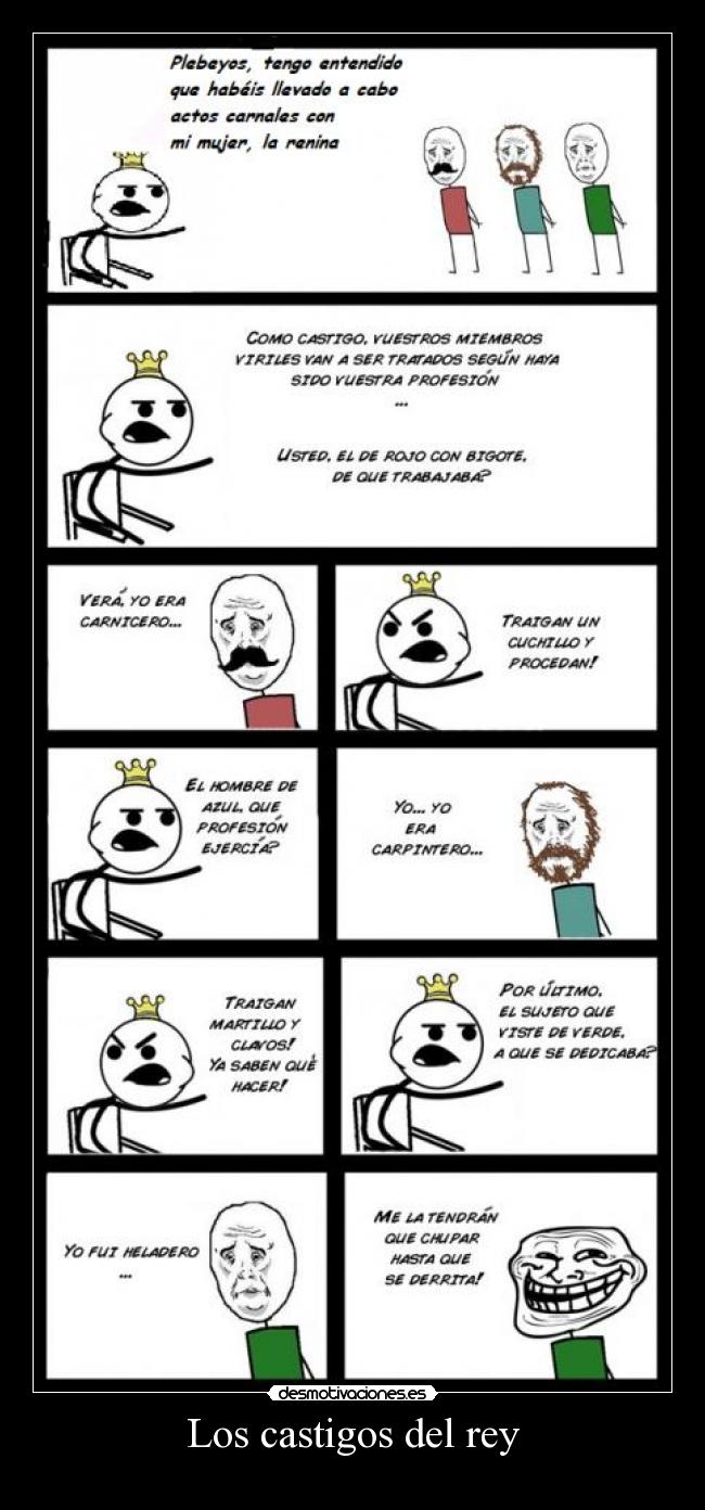 Los castigos del rey -