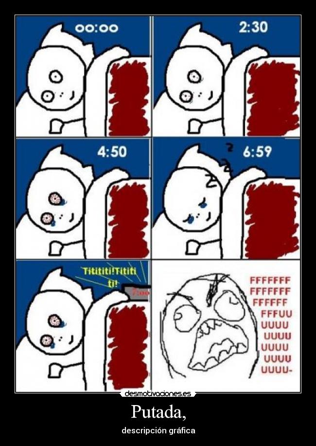 Putada, - descripción gráfica