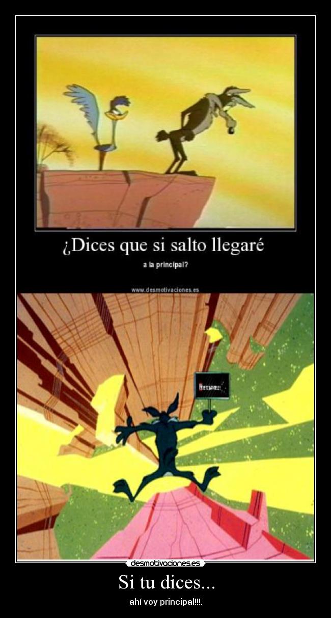 Si tu dices... -
