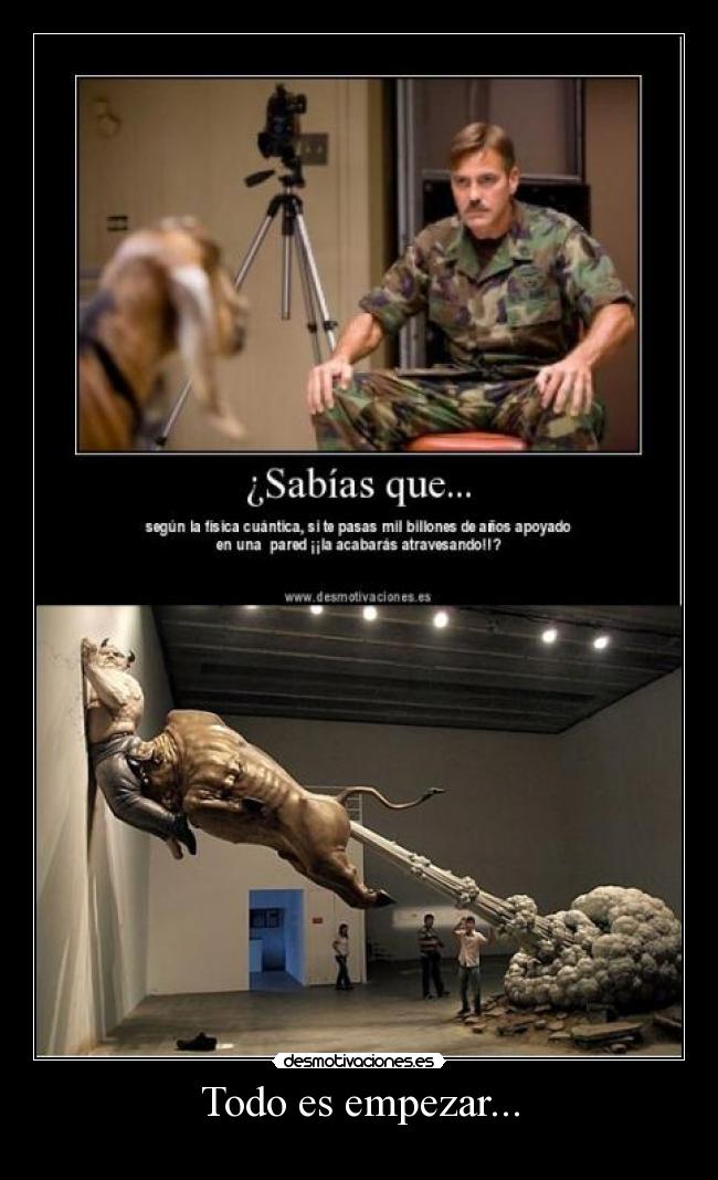 Todo es empezar... - 