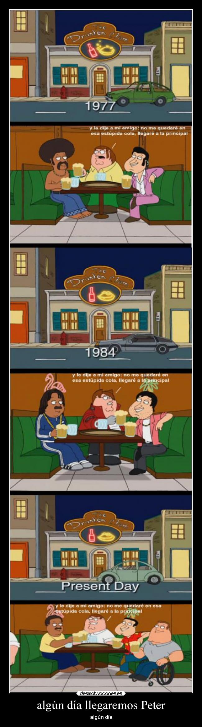 algún día llegaremos Peter - algún día