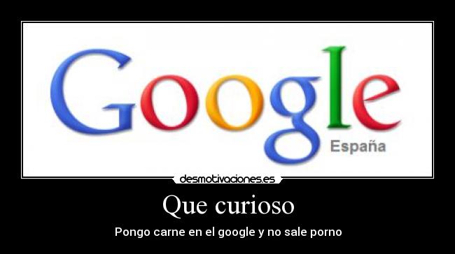 Que curioso - 