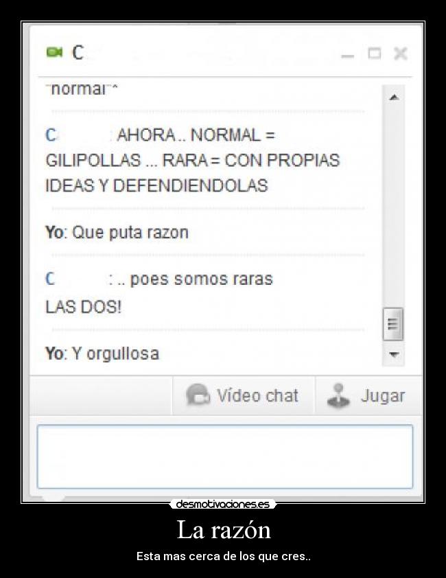 La razón - Esta mas cerca de los que cres..