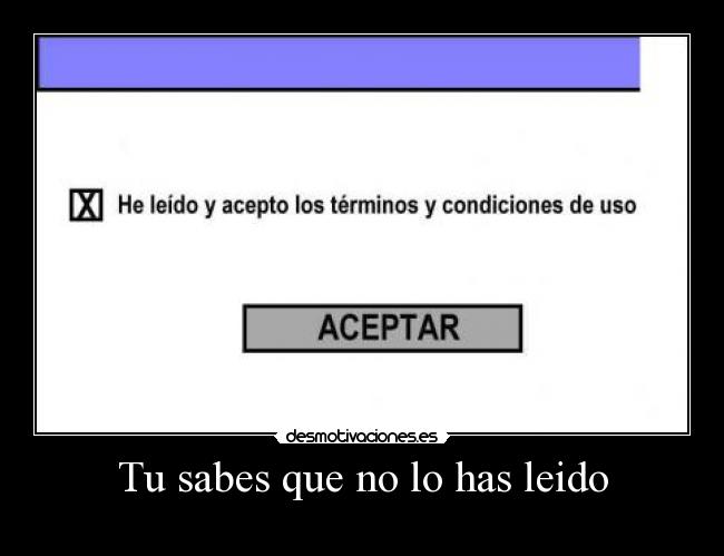 carteles terminos uso desmotivaciones