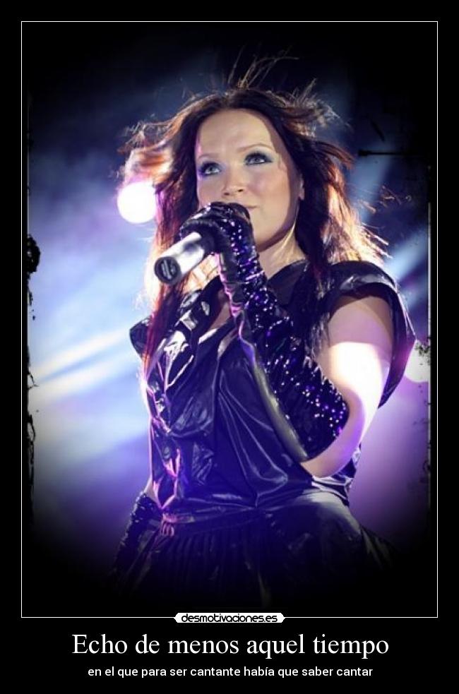 Echo de menos aquel tiempo - en el que para ser cantante había que saber cantar