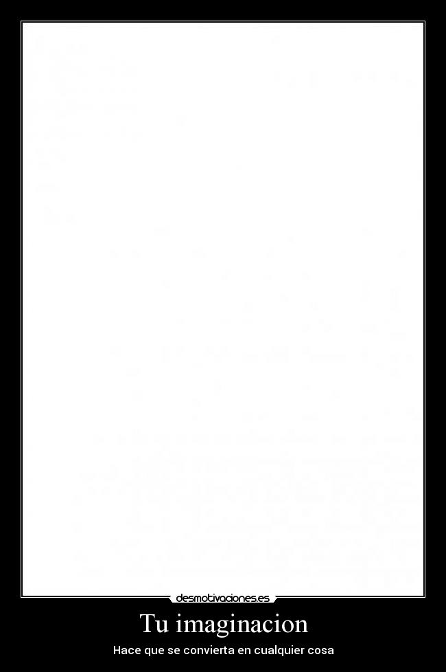 Tu imaginacion - 