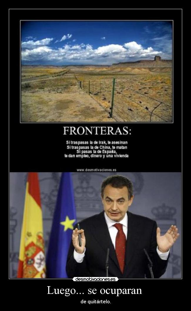 Luego... se ocuparan -