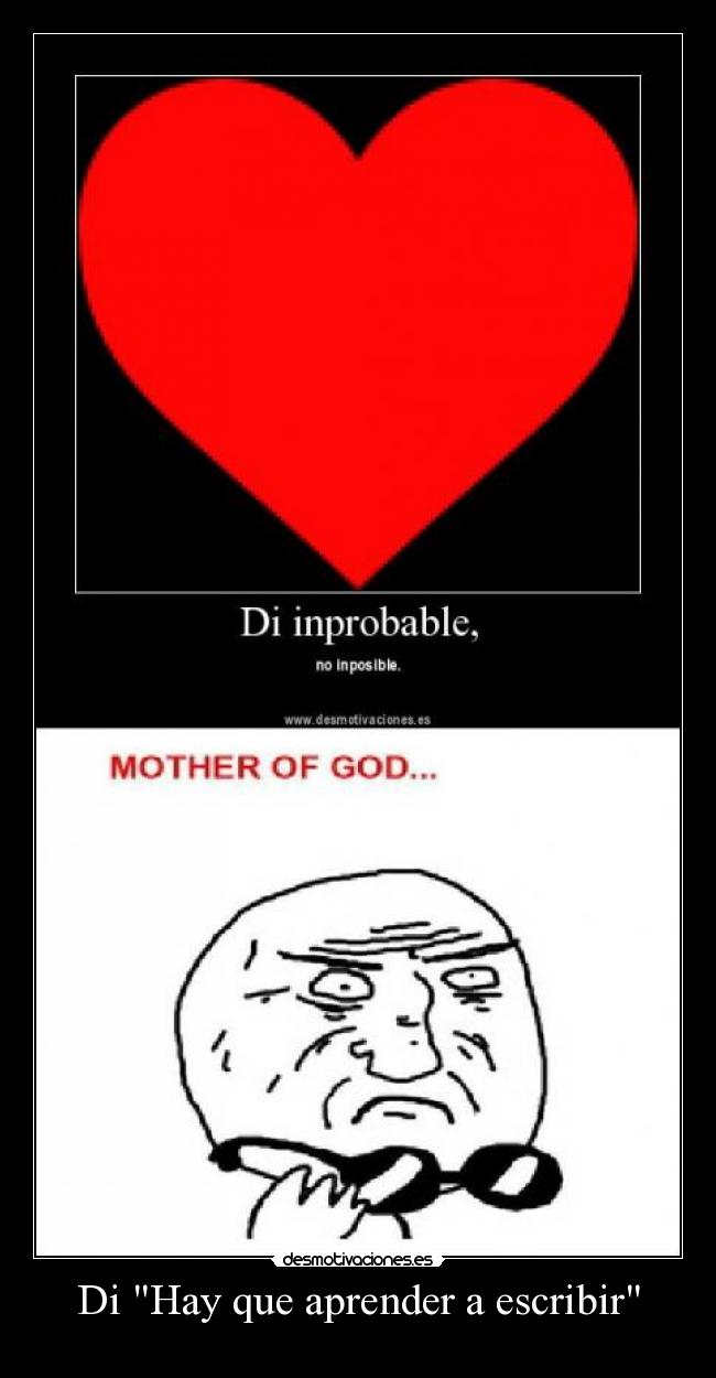 Di Hay que aprender a escribir - 