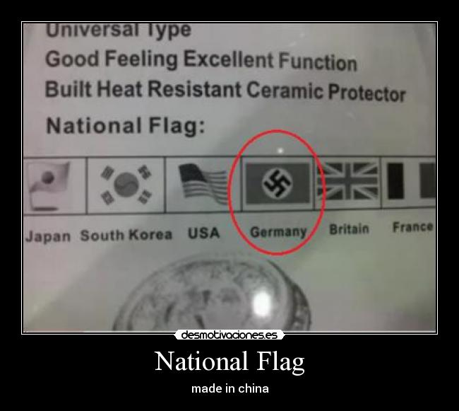 National Flag - made in china
