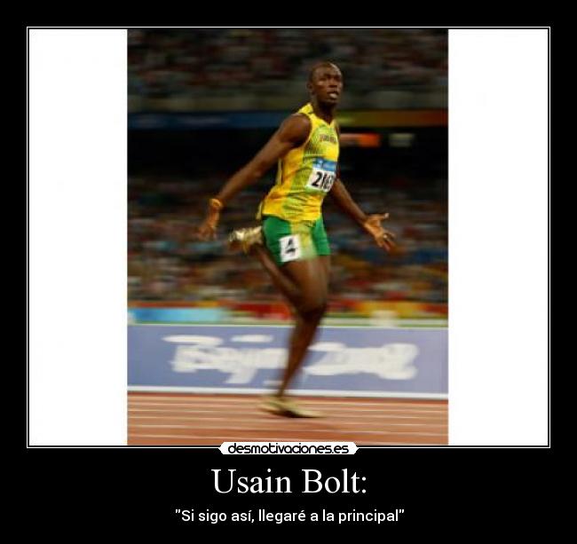 Usain Bolt: - 