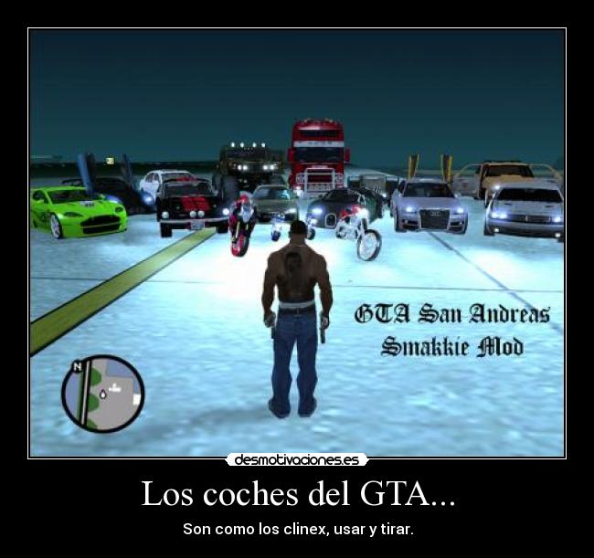 carteles gta desmotivaciones