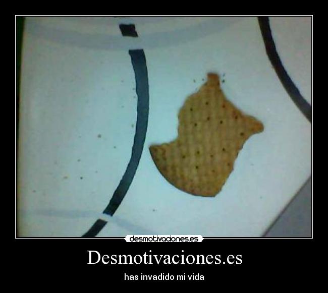 Desmotivaciones.es - has invadido mi vida