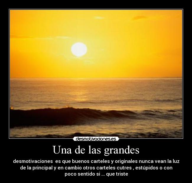  Una de las grandes  - 