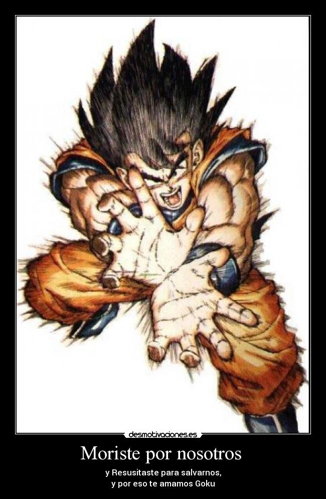 carteles goku desmotivaciones