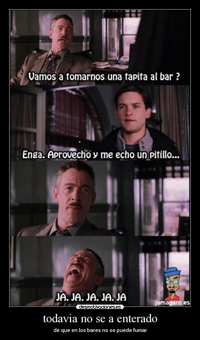 todavia no se a enterado - 