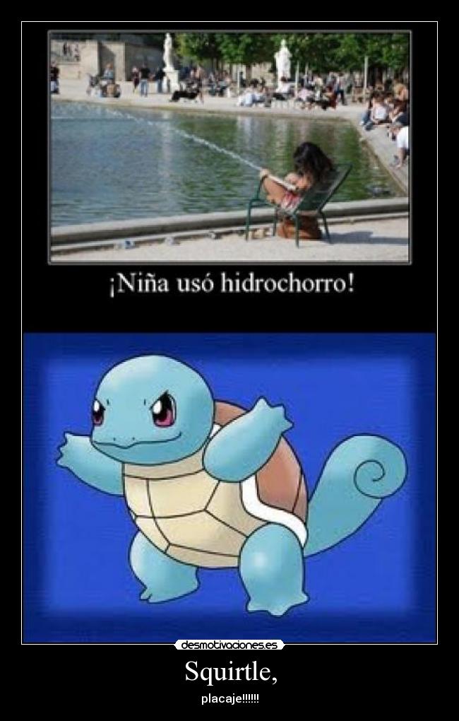 Squirtle, - 