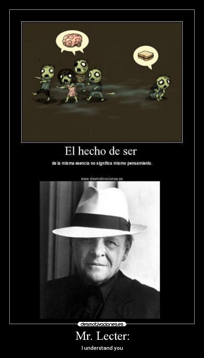 carteles lecter desmotivaciones