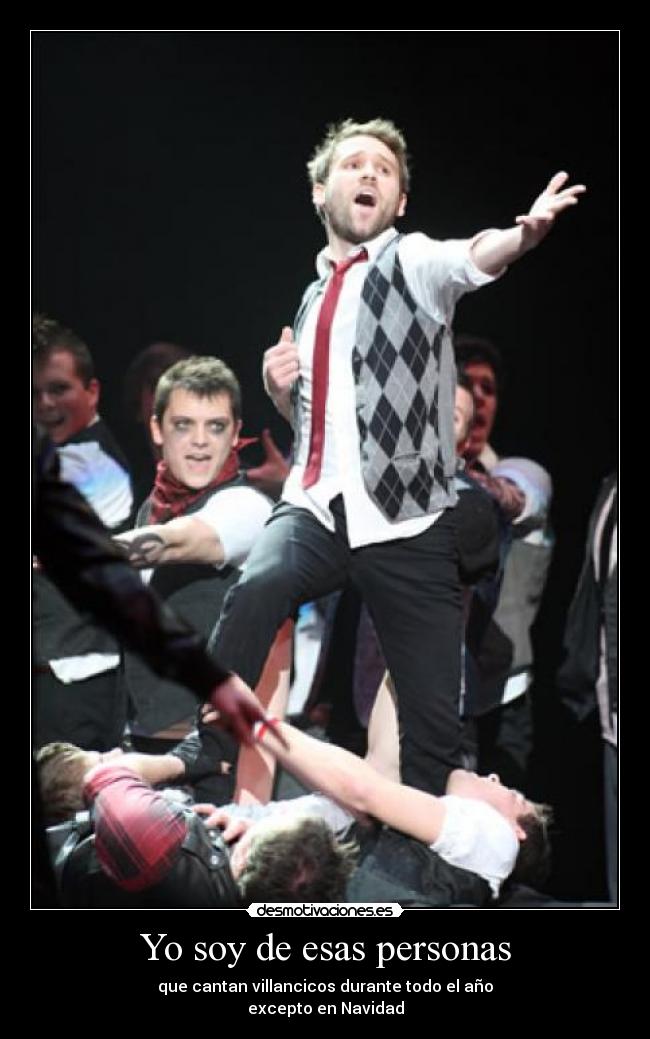 Yo soy de esas personas -