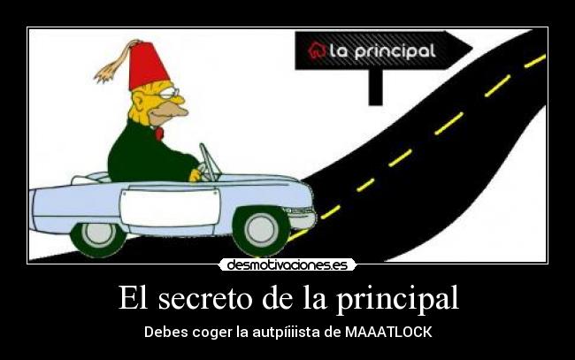 El secreto de la principal -