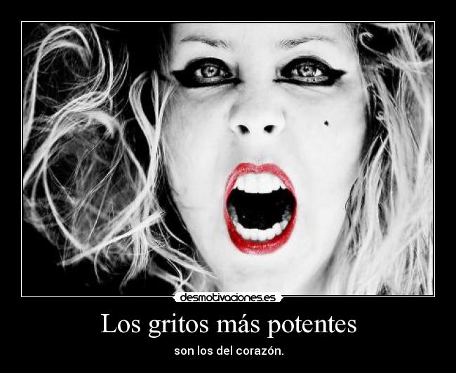 Los gritos más potentes -