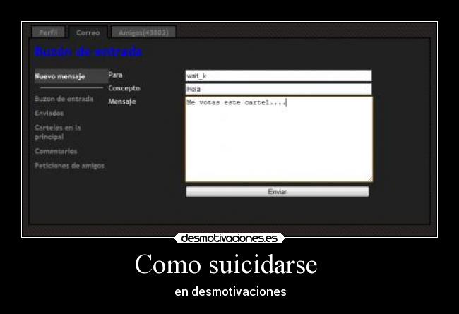 Como suicidarse  - en desmotivaciones