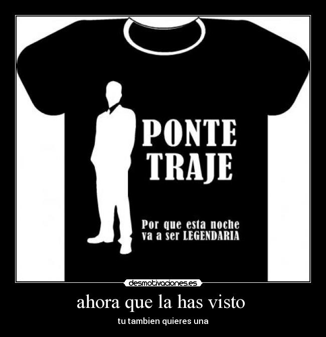 ahora que la has visto  - 