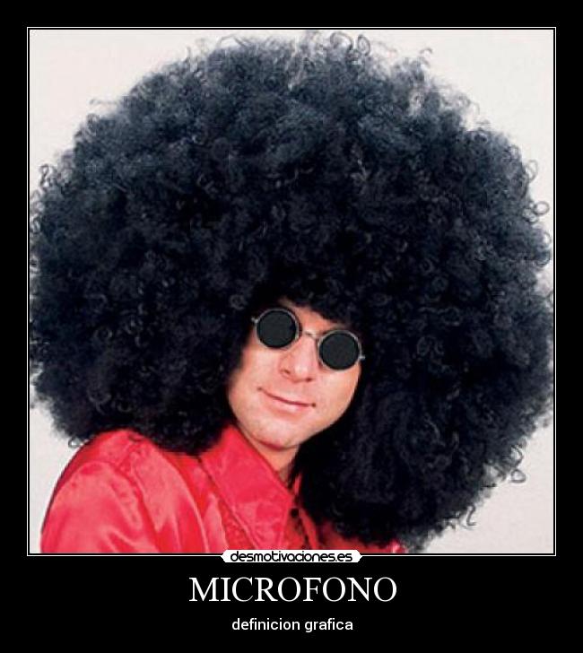 MICROFONO - definicion grafica