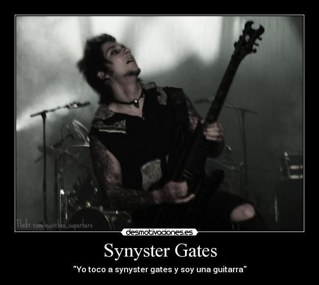 Synyster Gates - Yo toco a synyster gates y soy una guitarra