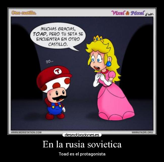 En la rusia sovietica - Toad es el protagonista