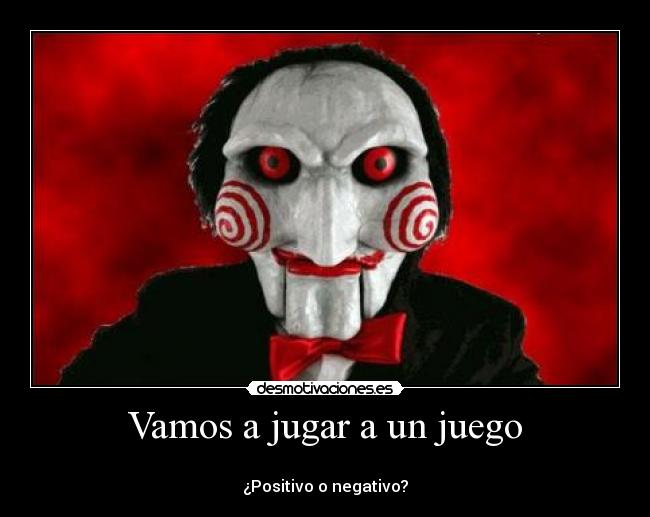 Vamos a jugar a un juego - 