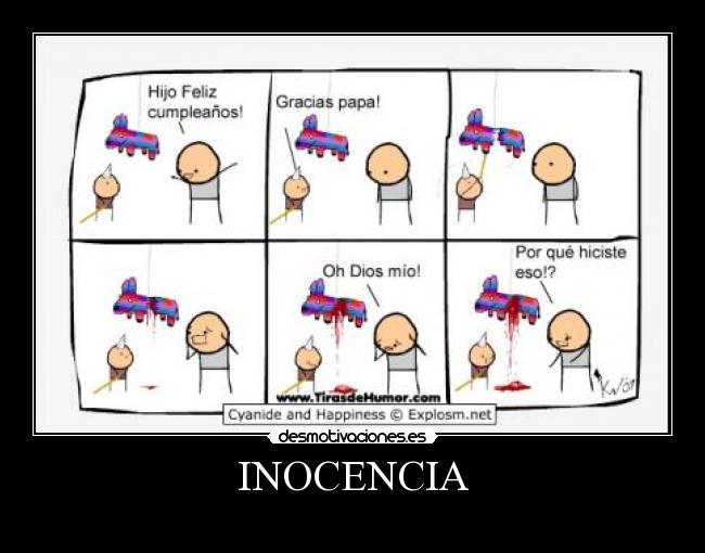 carteles inocenciaa desmotivaciones